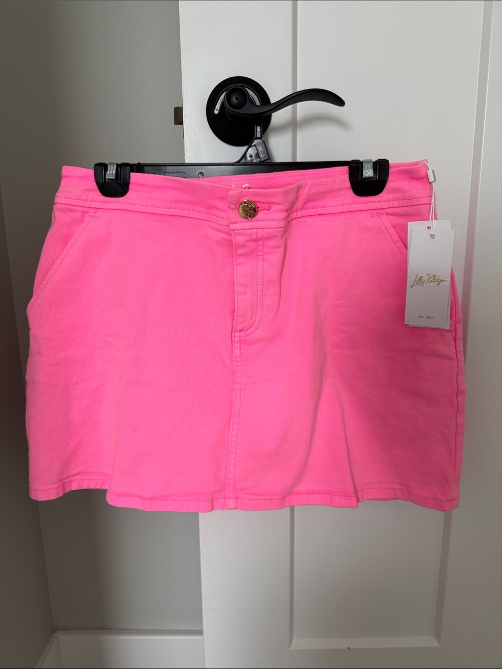 Lilly Pulitzer Hot Pink Mini Skirt
